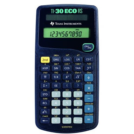 Calculator de Birou Stiintific TI-30 ECO RS 10 Cifre Negru