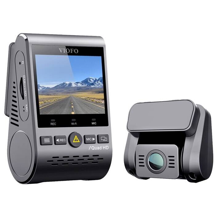 Camera Auto A129 Plus Duo-G Dashcam 2K + 1080p WiFi, GPS