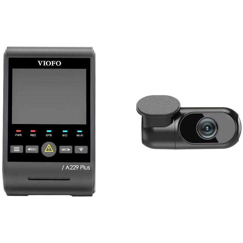 Camera Auto A229 Plus 2CH Dashcam 2K + 2K WiFi, GPS