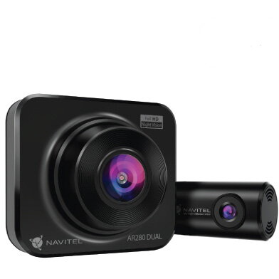 Camera Auto AR280 DUAL Dashcam With an Additional Rearview Camera