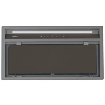 CAMPANA GCX 53 SD Hood, Energy efficiency class A, Width 53 cm, Max extraction power 750 m3/h , LED, Stainless steel/Gray glass