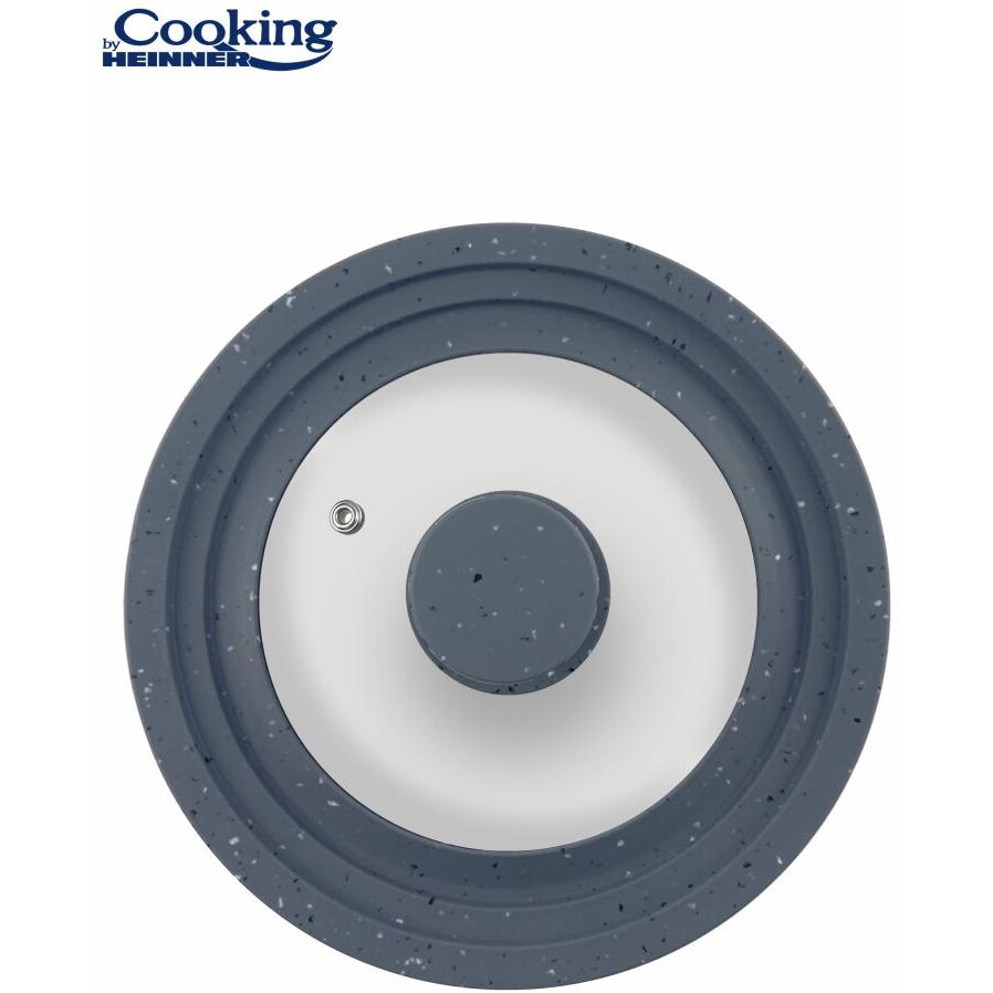 Capac Sticla Cu Margine Din Silicon Ajustabila pe 3 Dimensiuni 22/24/26cm