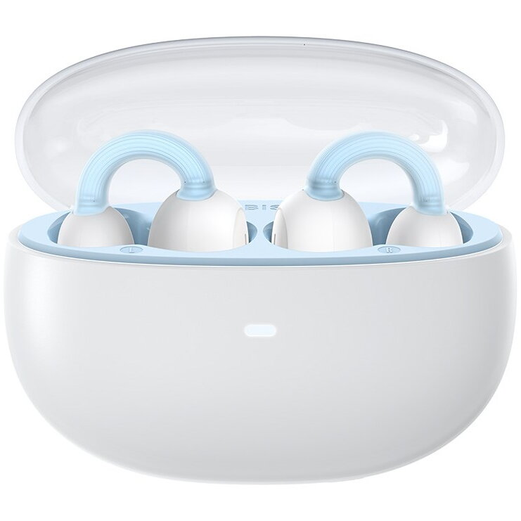 Casti AirGo 1 Ring Open-Ear Wireless Bluetooth 5.3 Alb