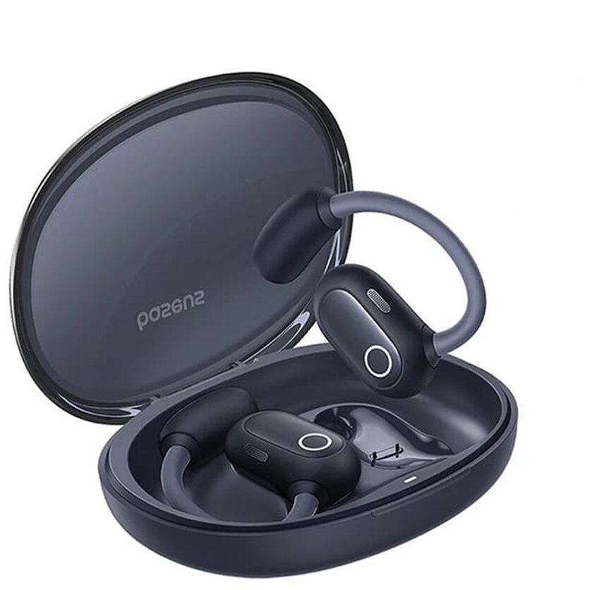 Casti Bluetooth Casti Fara Fir True Wireless, Bluetooth 5.3, 380mAh - Baseus PM20A (A00064400121-00) - Cosmic Black