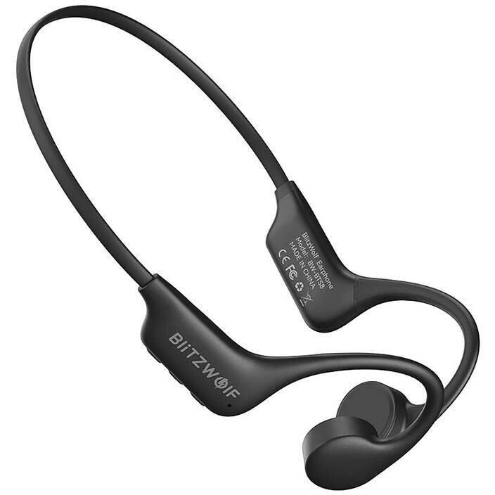 Casti Bluetooth conducție osoasă BW-BTS8 Negru