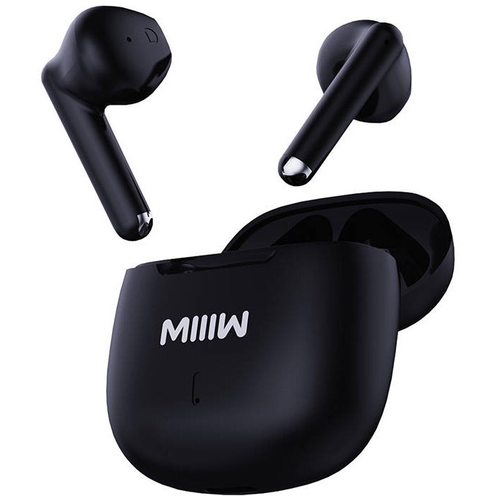 Casti Bluetooth MIIIW Conch True Wireless Earphone Plus (Black)
