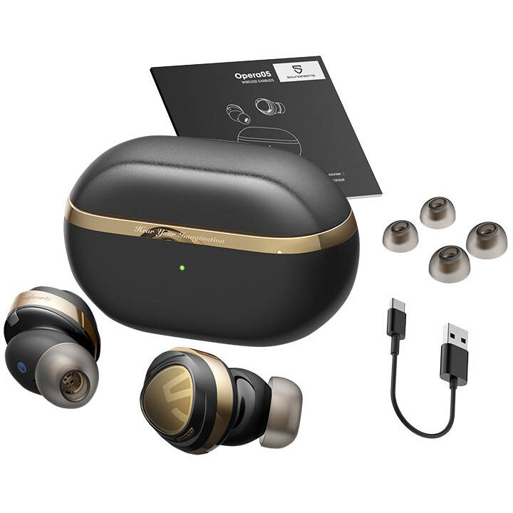 Casti Bluetooth Opera05 Negru