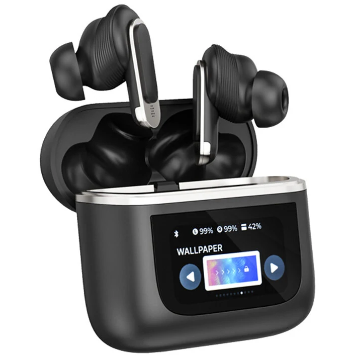 Casti Bluetooth TWS, BW-FYE16, ANC (negru)