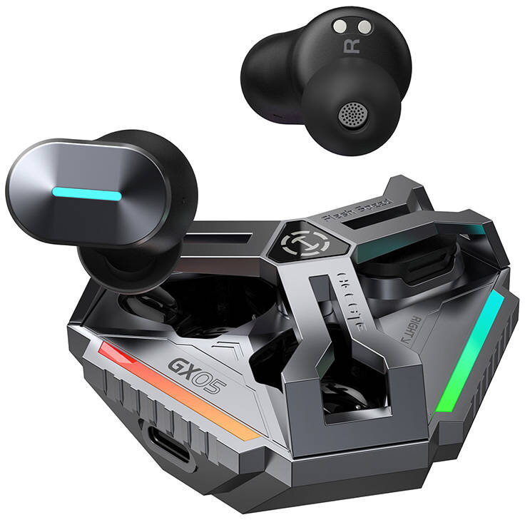 Casti Bluetooth TWS HECATE GX05 (gri)