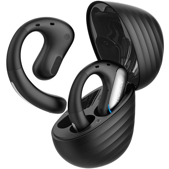 Casti Bluetooth TWS Open Rock Pro T1 Negru