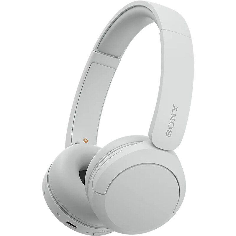 Casti WH-CH520, Headphones (white, Bluetooth, USB-C)