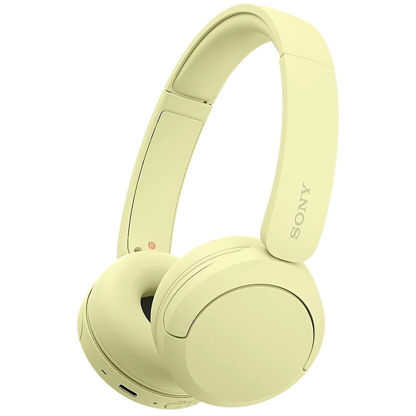 Casti Bluetooth WH-CH520 Wireless Headphones, Yellow