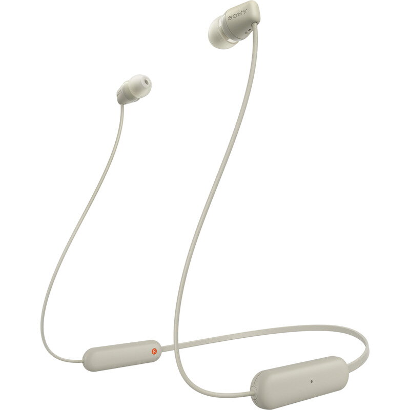 Casti Bluetooth WI-C100 Taupe