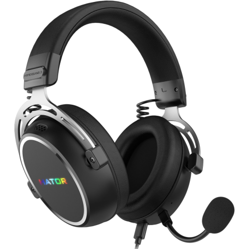 Casti Casti  gang 3 USB, negru