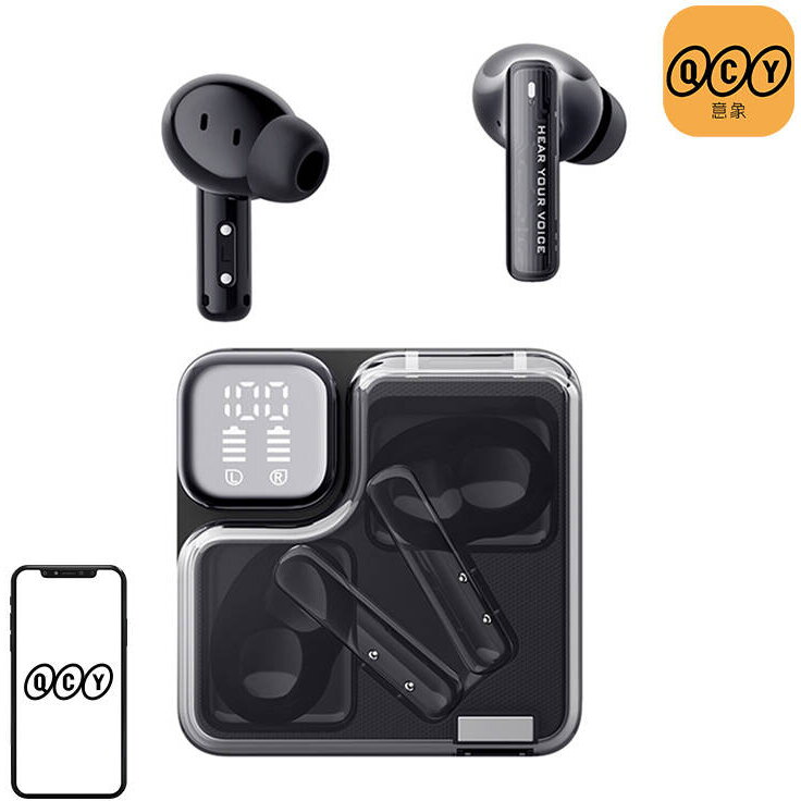 Casti Earphones TWS QCY MeloBuds Neo T31 (black)