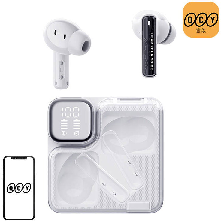 Casti Earphones TWS QCY MeloBuds Neo T31 (white)
