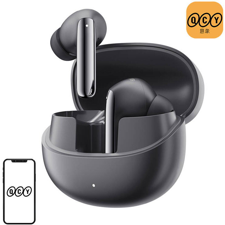 Casti Earphones TWS QCY MeloBuds Pro HT08, ANC (black)