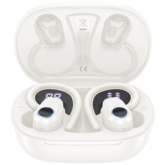 Casti  EQ8 Pure Joy Headset Wireless In-Ear Calls/Music Bluetooth White