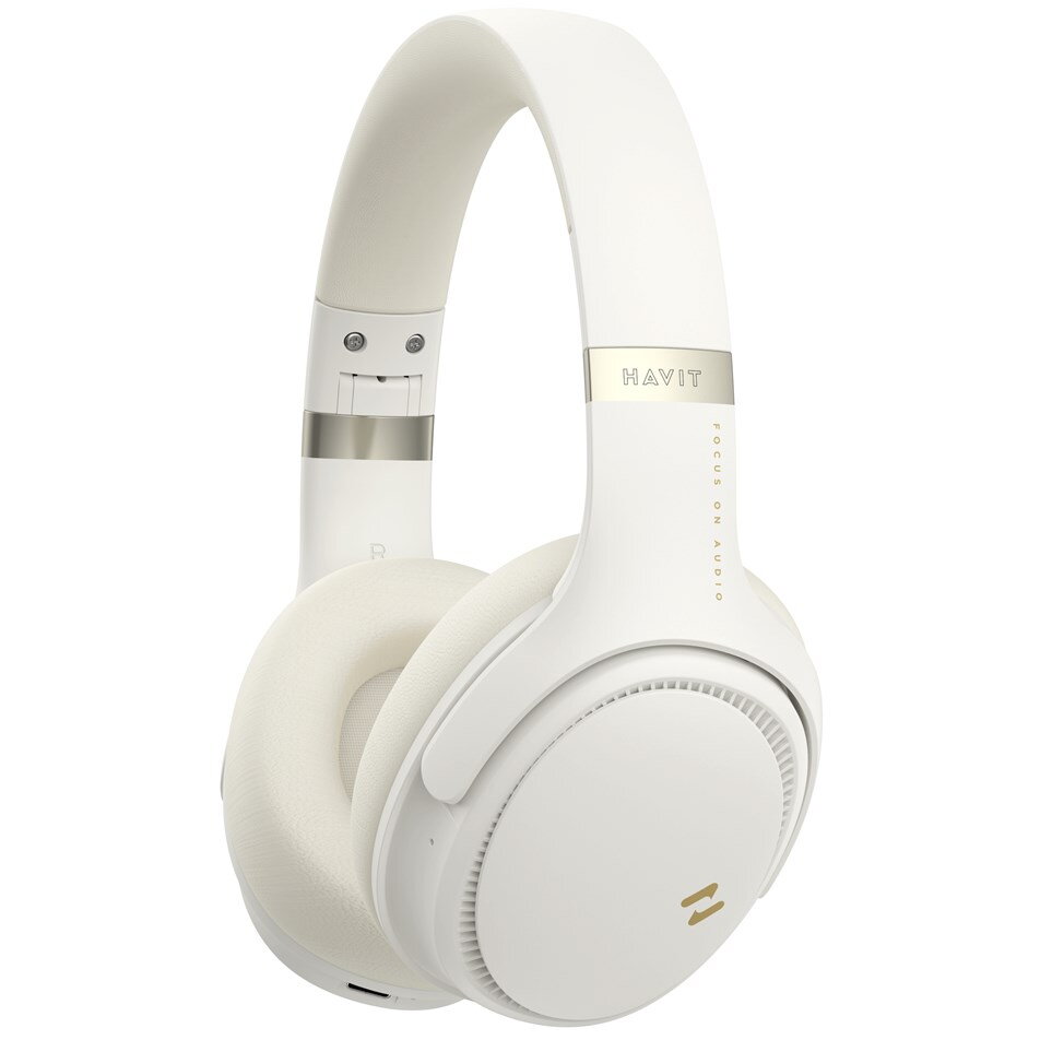 Casti  H630BT PRO - Bluetooth headphones with ANC (Butter-yellow)