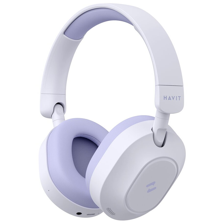 Casti  H668BT - Bluetooth cordless headphones (violet)