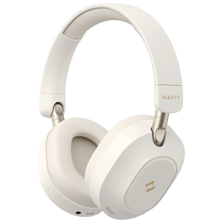 Casti  H668BT - BT cordless headphones, beige