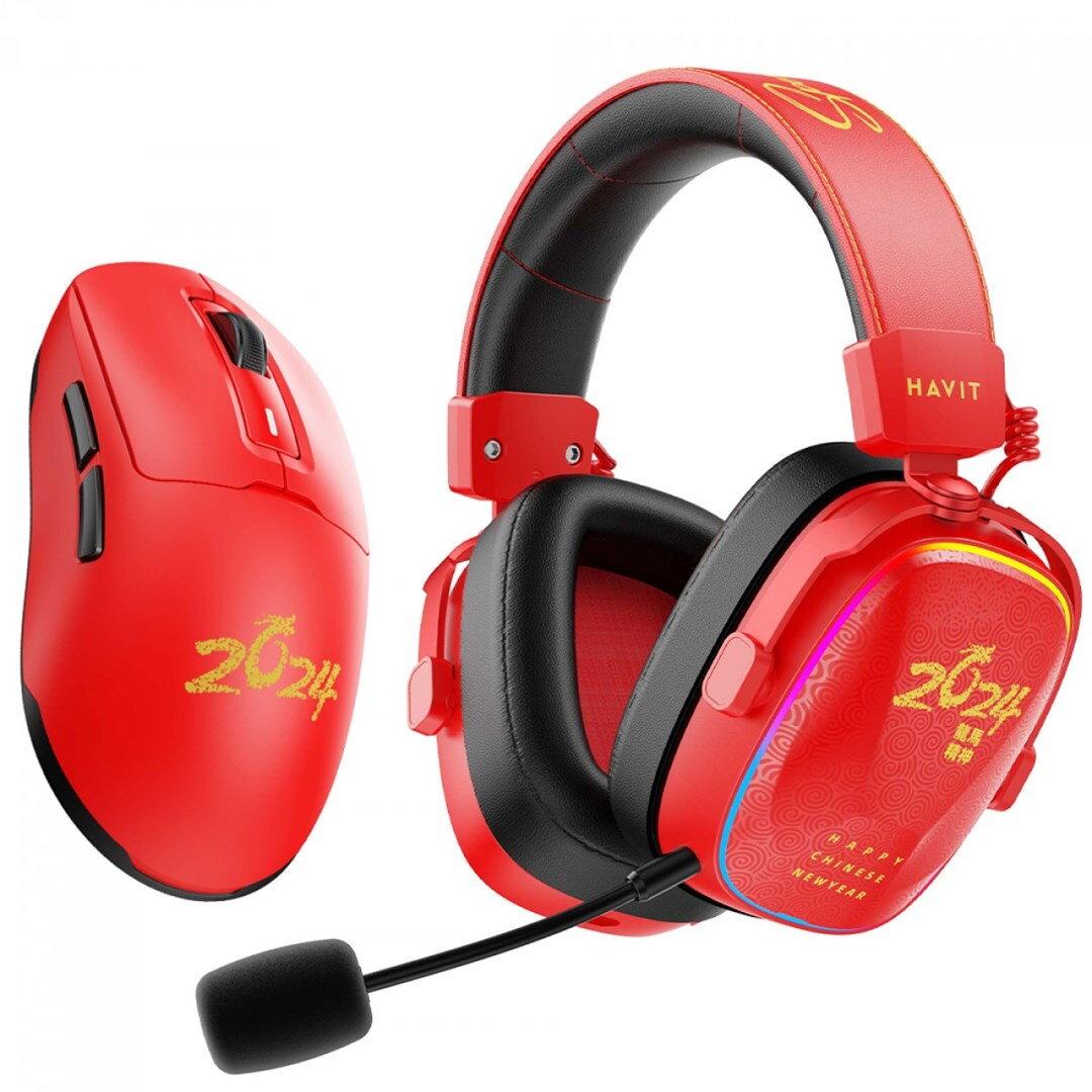 Casti Havit H2039BG (Limited Edition) Happy Chinese New Year - Gaming headphones