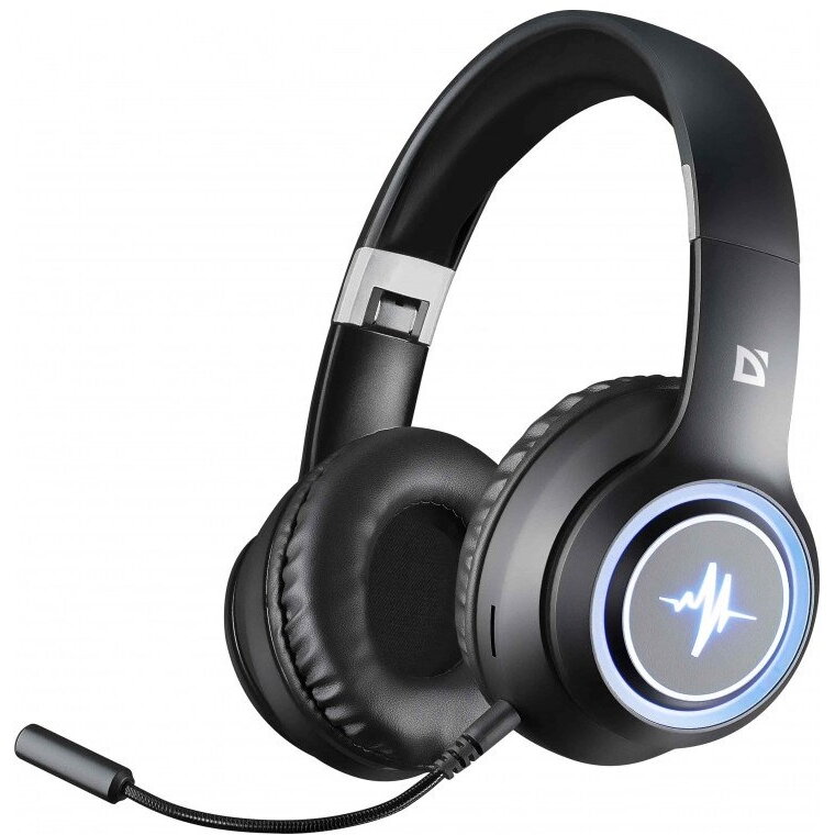 Casti HEADPHONES DEFENDER BLUETOOTH FREEMOTION B571 BLACK LED