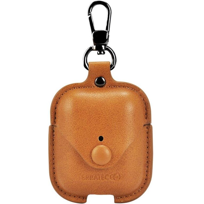 Casti Husa AirPods AirBox shape fixed Light Brown