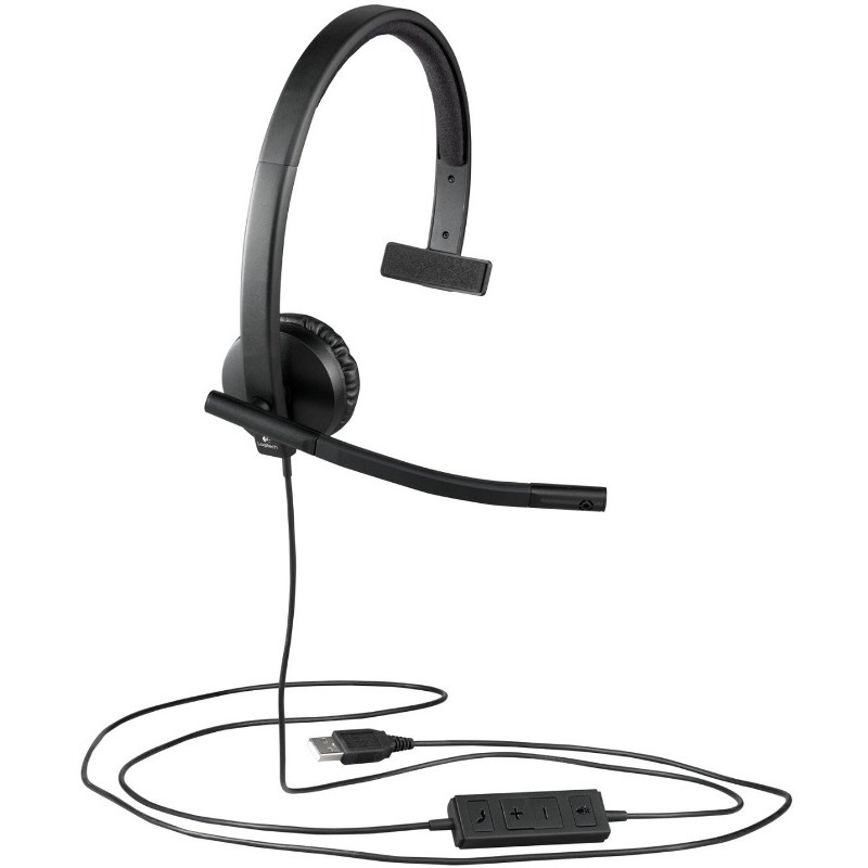 Casti H570e Mono USB negru