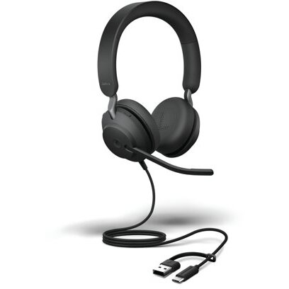 Casti Office/Call Center Jabra Evolve2 40 SE UC Stereo USB-A/C
