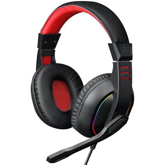 Casti Ares RGB Negru