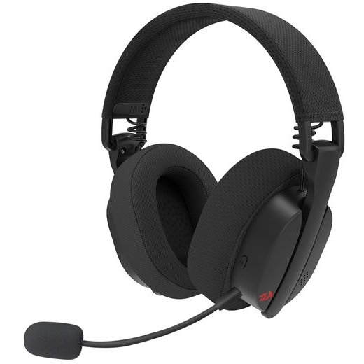 Casti Over-Head Gaming Bluetooth cu fir si wireless Luce negre