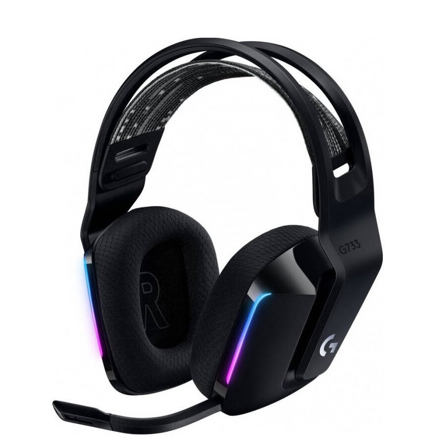 Casti Gaming Wireless G733 RGB Black
