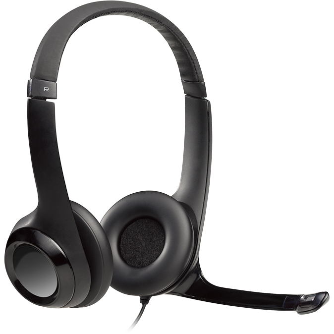 Casti PC Over-Head H390 Negru