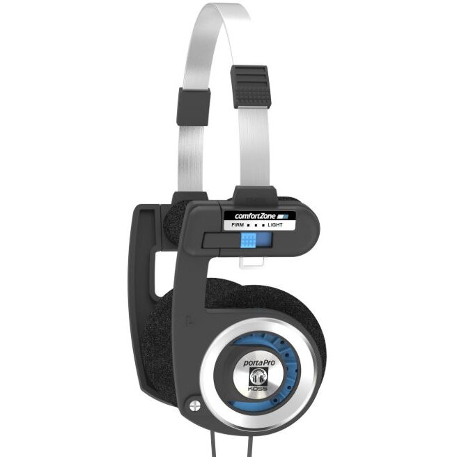 Casti Over-Head Porta Pro Classic Headphones, On-Ear, Wired, Black/Silver