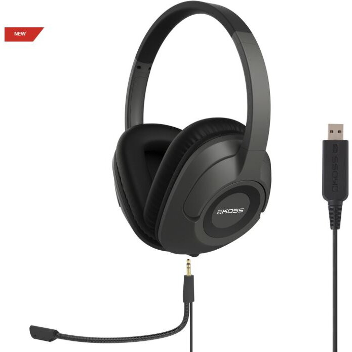 Casti Over-Ear SB42 USB Black / Grey