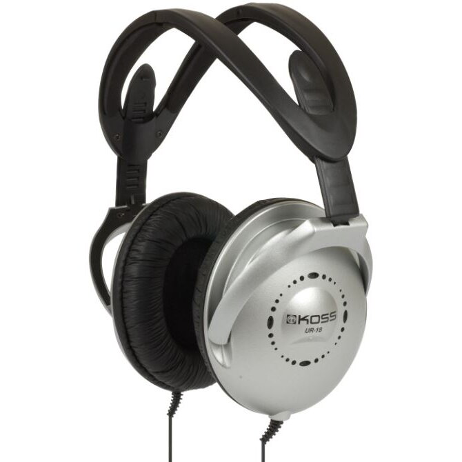 Casti Over-Ear UR18 Black / Silver
