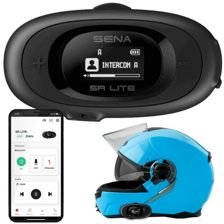Casti SENA MOTORBIKE INTERCOM 5RLITE-01 FOR 1 HELMET