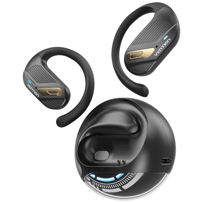 Casti TWS Earphones Vention OpenBeat O12 NBUB0 (Black)