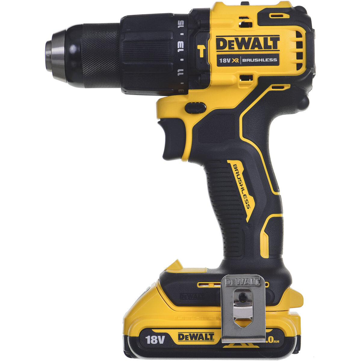 Cheie de Impact 18V 2x2.0ah+ład DCD709D2T 