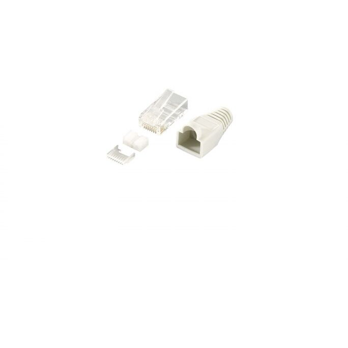 conector Cat6 RJ45 100er Set  UTP neprotejat Polybeutel