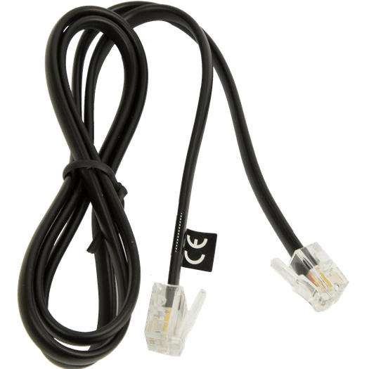 Connection cable for dealer boards phone