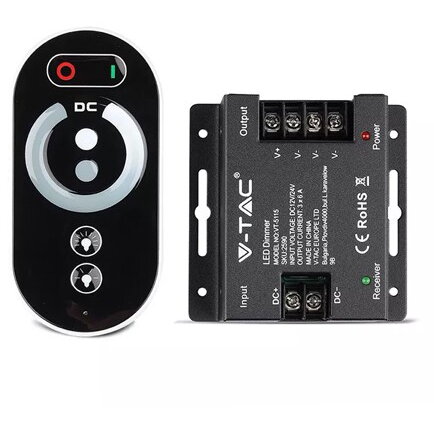 Controller pentru banda LED cu functie Dimmer cu Touch 2590 12V 216W /24V 432W
