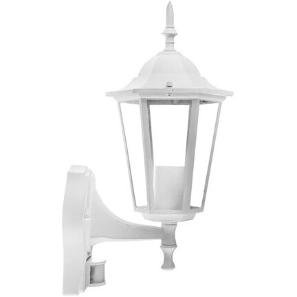 CORP ILUMINAT APLICABIL PE PERETE CU SENZOR IP44 - ALB