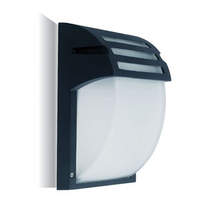 CORP ILUMINAT APLICABIL PE PERETE MAX 40W IP44 NEGRU