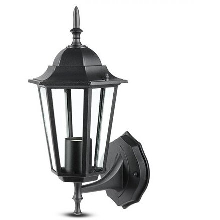 CORP ILUMINAT GRADINA SOCLU E27 NEGRU MAT IP67