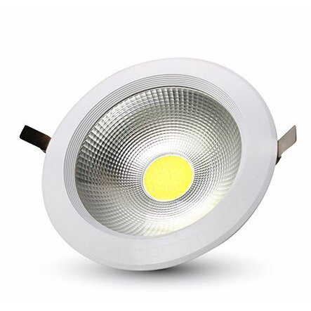 CORP ILUMINAT LED INCORPORABIL 10W 3000K ALB CALD