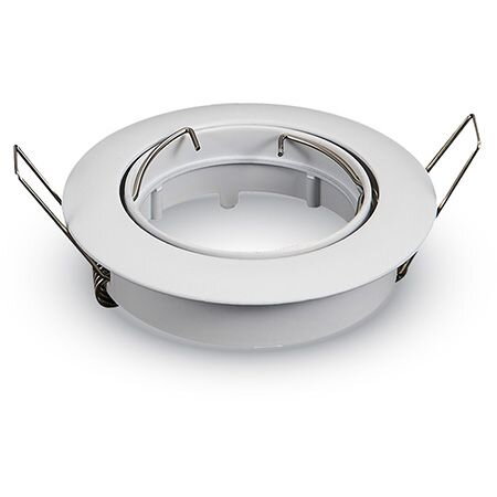 CORP SPOT GU10 ALB UNGHI REGLABIL