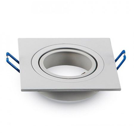 CORP SPOT GU10 PATRAT ALUMINIU