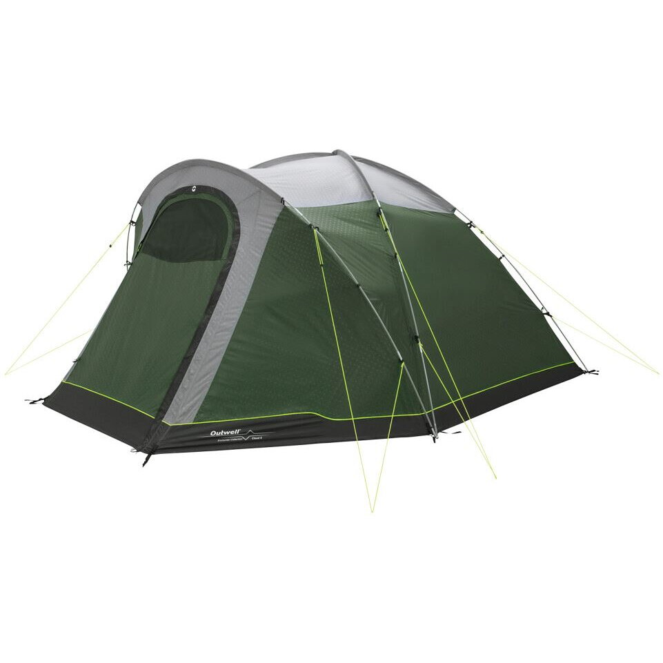 Cort Cloud 5 Two room Dome for 5 persons, Green, Grey